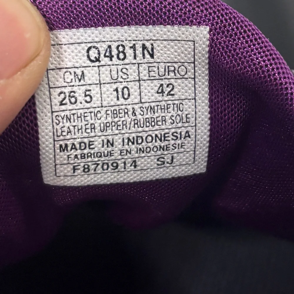 ASICS MetroLyte Women’s Size 10 Gray Teal Purple Running Sneakers Q481N Lightwei - Picture 15 of 15